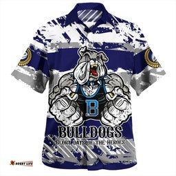 Canterbury-Bankstown Bulldogs Hawaiian Shirt - Theme Song Inspired