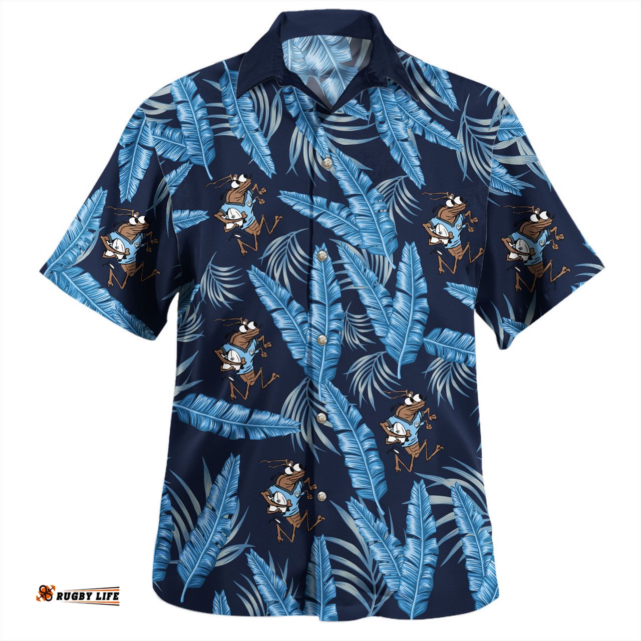 Cockroach Custom Hawaiian Shirt - Tropical Patterns NSW Hawaiian Shirt