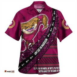 Cane Toads Sport Hawaiian Shirt - Theme Song For Rugby With Sporty Style