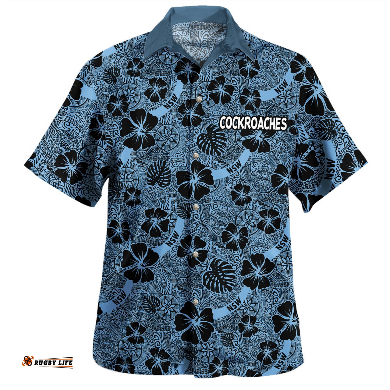 Cockroach Sport Hawaiian Shirt - Scream With Tropical Patterns