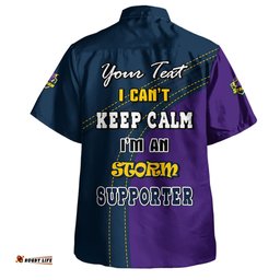 Melbourne Storm Hawaiian Shirt Custom Team Of Us Die Hard Fan Supporters