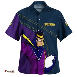 Melbourne Storm Hawaiian Shirt Custom Team Of Us Die Hard Fan Supporters