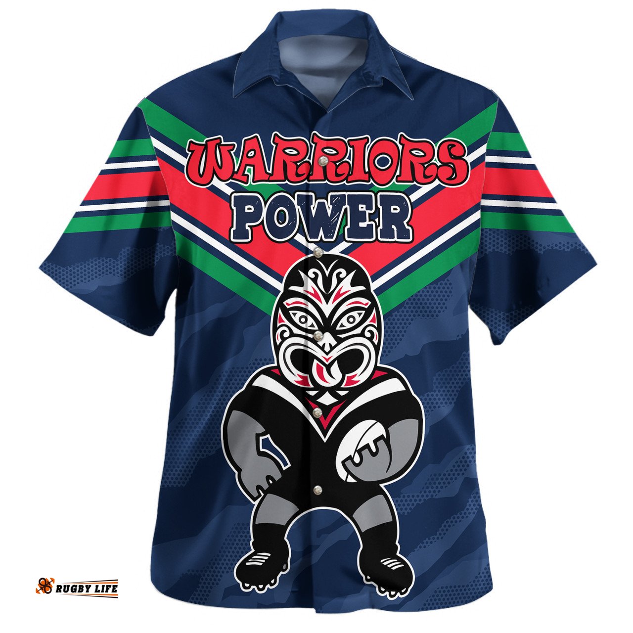 New Zealand Warriors Custom Hawaiian Shirt - I Hate Being This Awesome But Warriors Hawaiian Shirt