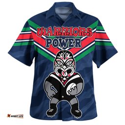 New Zealand Warriors Custom Hawaiian Shirt - I Hate Being This Awesome But Warriors Hawaiian Shirt
