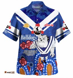 Canterbury-Bankstown Bulldogs Anzac Day Custom Hawaiian Shirt - Bulldogs Anzac Quotes Shirt