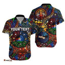 Custom Personalised Australia NAIDOC Week Hawaiian Shirt Indigenous Be Proud