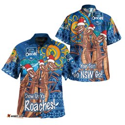 Cockroaches Hawaiian Shirt - Custom Christmas Show Us Ya Roaches Hawaiian Shirt