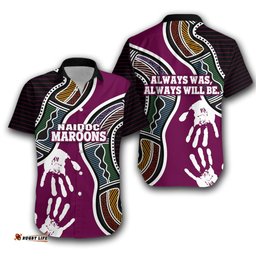 Queensland NAIDOC Week Hawaiian Shirt Maroons Aboriginal Sport Style