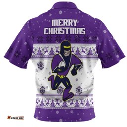 Melbourne Storm Christmas Custom Hawaiian Shirt - Special Ugly Christmas Hawaiian Shirt