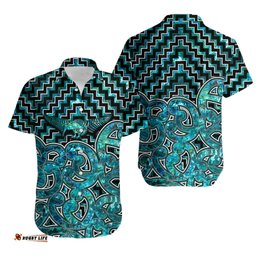 New Zealand Hawaiian Shirt Maori Graphic Tee patterns Paua Shell
