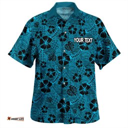 Cronulla-Sutherland Sharks Hawaiian Shirt - Scream With Tropical Patterns