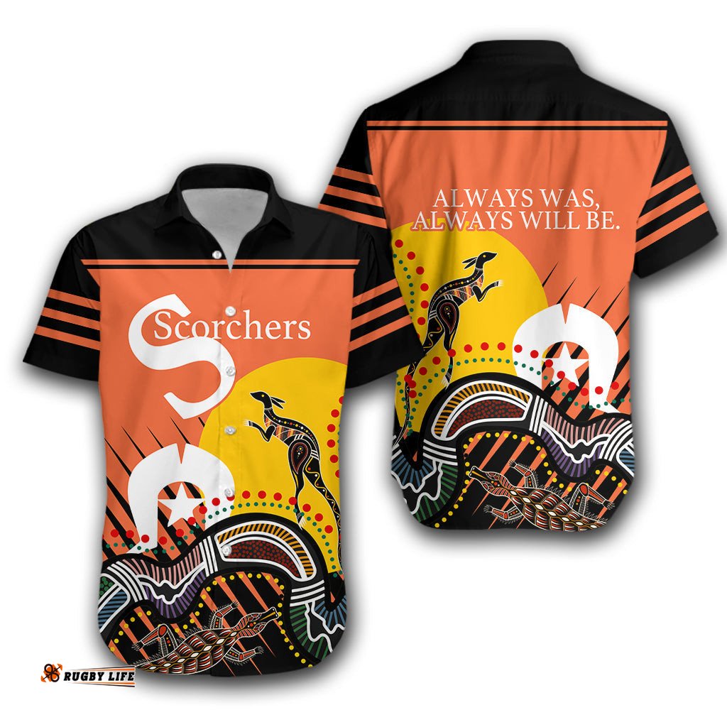 Perth Hawaiian Shirt Scorchers NAIDOC Week Aboriginal