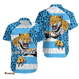 Argentina Hawaiian Shirt Jaguar
