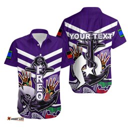 Custom Personalised NAIDOC Fremantle Hawaiian Shirt Freo Torres Strait Islanders