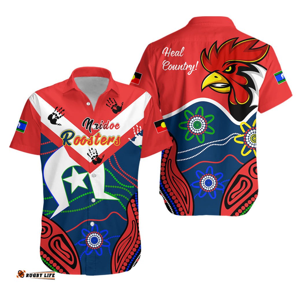 Roosters NAIDOC Week Hawaiian Shirt Sydney
