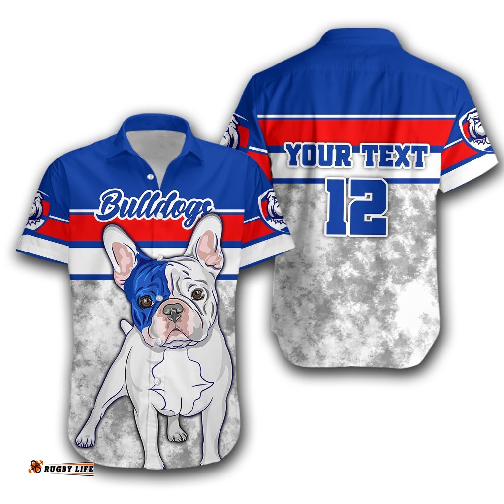 Custom Personalised Western Football Bulldogs Hawaiian Shirt Sport Style