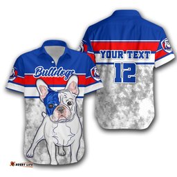 Custom Personalised Western Football Bulldogs Hawaiian Shirt Sport Style