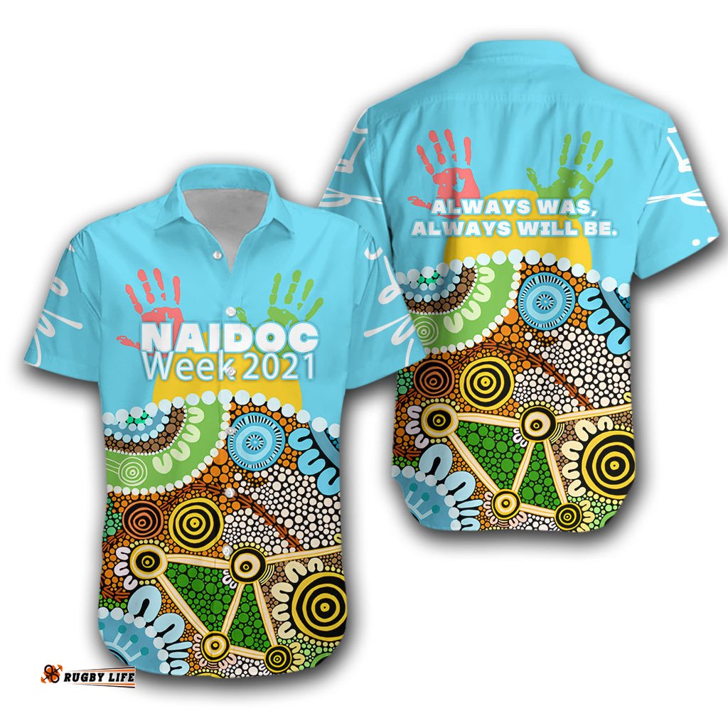 NAIDOC Week Hawaiian Shirt Aboriginal Art