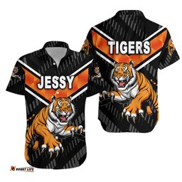 Jessy Wests Tigers Hawaiian Shirt Simple NO.1