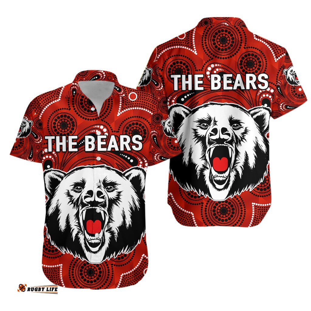 North Sydney Hawaiian Shirt The Bears Indigenous