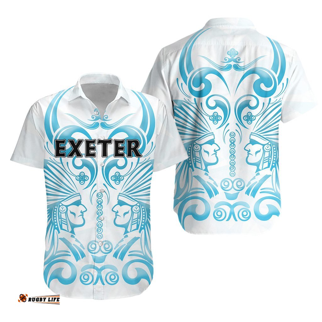 Exeter Hawaiian Shirt Samurai Native