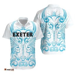 Exeter Hawaiian Shirt Samurai Native