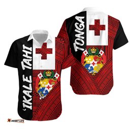 Tonga Hawaiian Shirt Ikale Tahi Creativity Rugby
