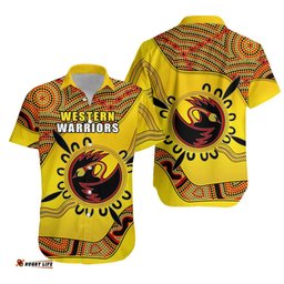 Western Warriors Hawaiian Shirt Indigenous Australian Cricket