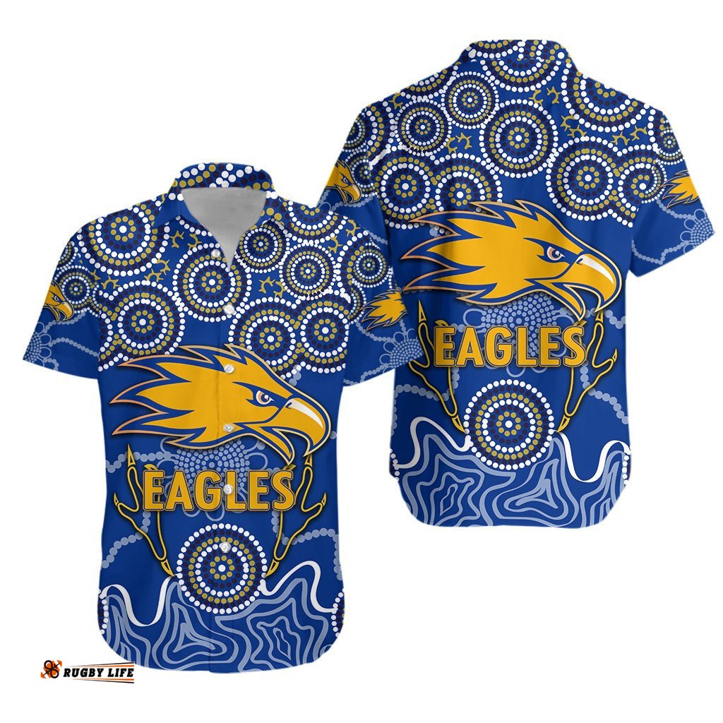 Eagles Indigenous Hawaiian Shirt West Coast