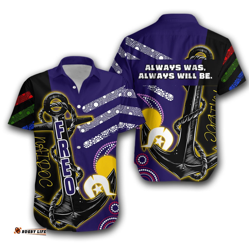 Custom Personalised Freo NAIDOC Week Hawaiian Shirt Aboriginal Special Style