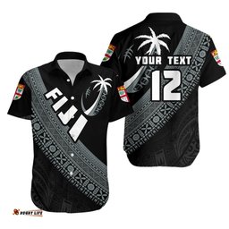 Custom Personalised Fiji Rugby Hawaiian Shirt version Style You Win