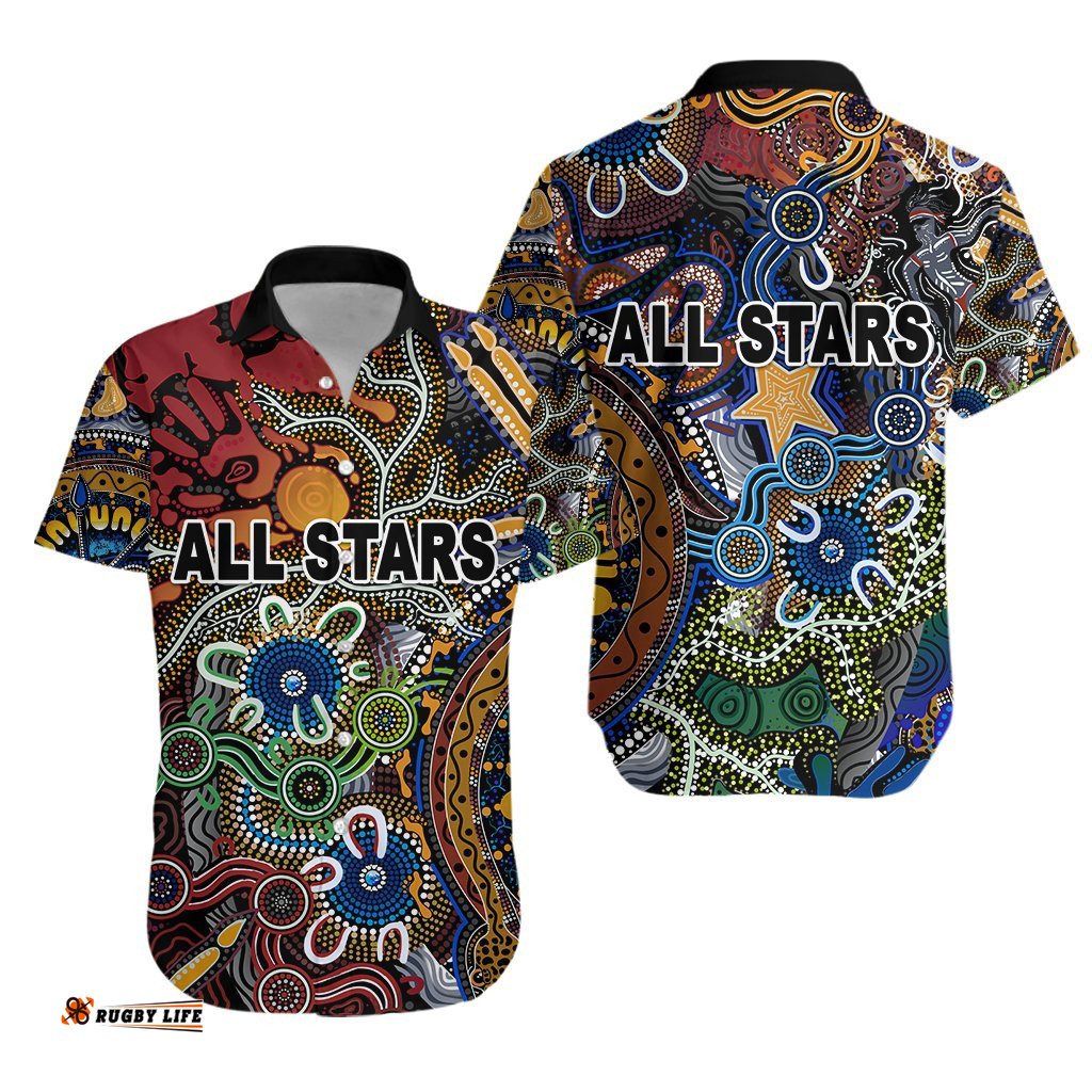 Indigenous Hawaiian Shirt All Stars Signature Vibes