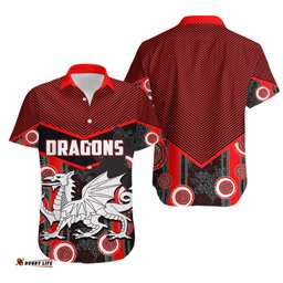 ST.George Dragons Hawaiian Shirt Aboriginal