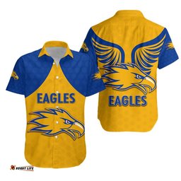 Eagles Hawaiian Shirt West Coast Gold