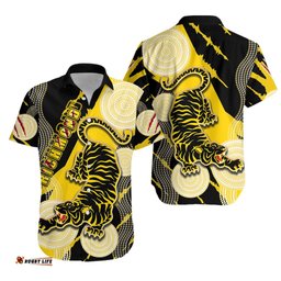 Richmond Hawaiian Shirt Power Tigers Indigenous