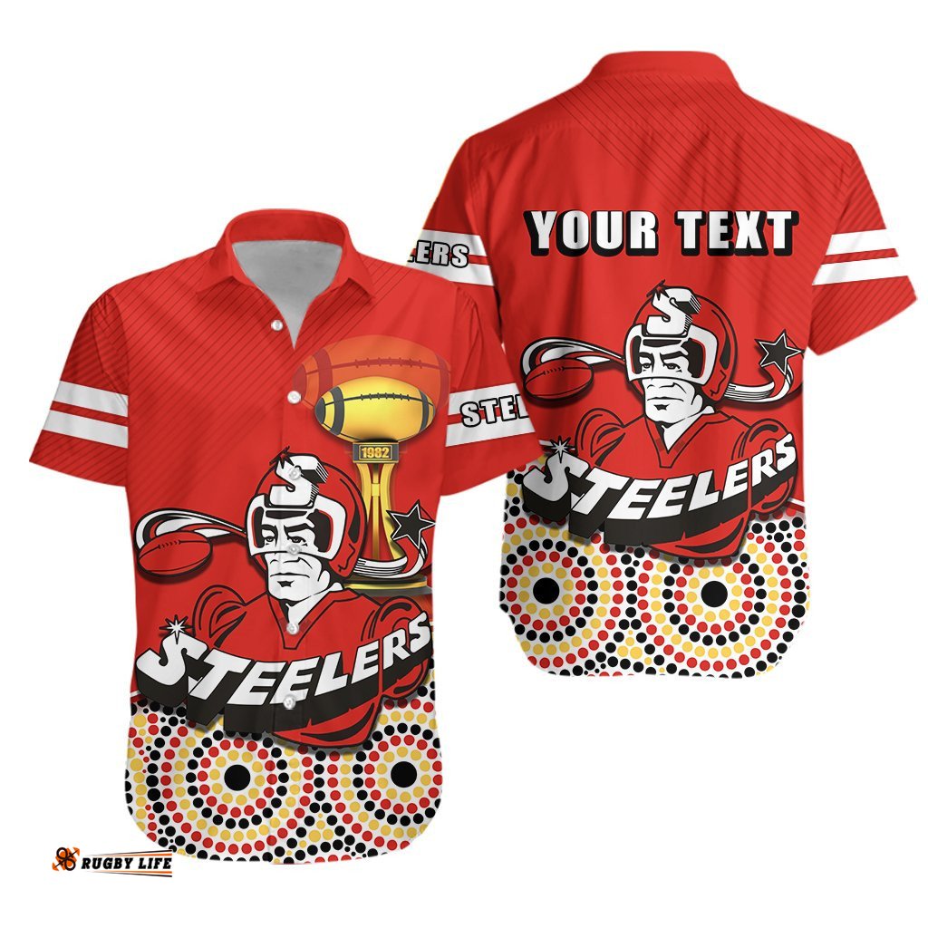 Custom Personalised Illawarra Steelers Hawaiian Shirt Bring Back Indigenous