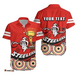 Custom Personalised Illawarra Steelers Hawaiian Shirt Bring Back Indigenous