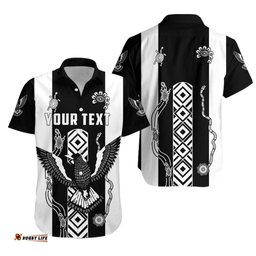 Custom Personalised Pies Indigenous Hawaiian Shirt Collingwood