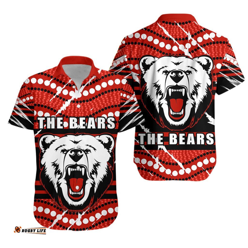 Bears Hawaiian Shirt North Sydney Only