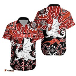 Dragons Hawaiian Shirt St. George Indigenous Limited