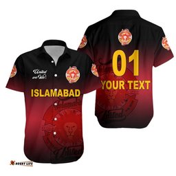 Custom Personalised Islamabad United HBL PSL T20 Cricket Hawaiian Shirt Simple Style NO.3