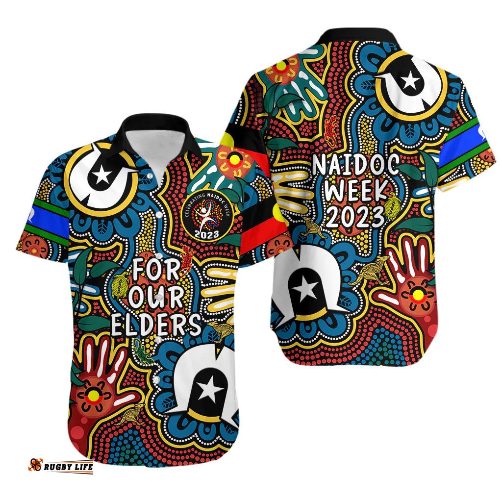 Australia NAIDOC Week Hawaiian Shirt For Our Elders Indigenous