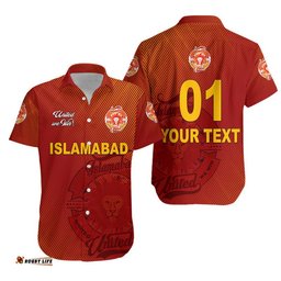 Custom Personalised Islamabad United HBL PSL T20 Cricket Hawaiian Shirt Simple Style NO.1