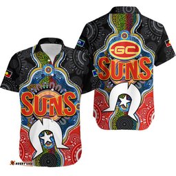 Suns Football NAIDOC Week Hawaiian Shirt Indigenous