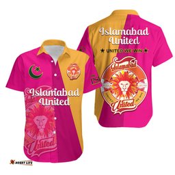 Islamabad United Cricket Hawaiian Shirt Sherus HBL PSL Mantegna Dynamic