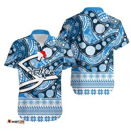 Adelaide Strikers Christmas Mix Aboriginal Hawaiian Shirt