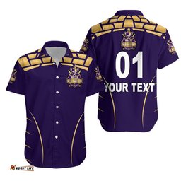 Custom Personalised Quetta Gladiators HBL PSL T20 Cricket Hawaiian Shirt Simple Style