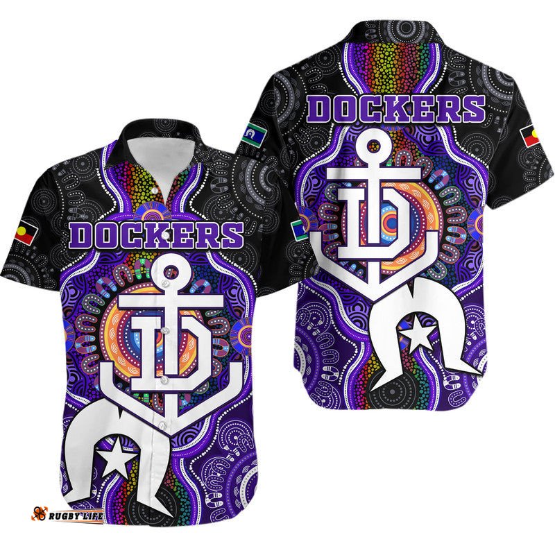 Dockers Football NAIDOC Week Hawaiian Shirt Indigenous