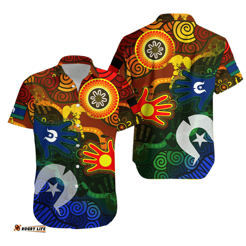 Aboriginal and Torres Strait Islander Peoples Hawaiian Shirt