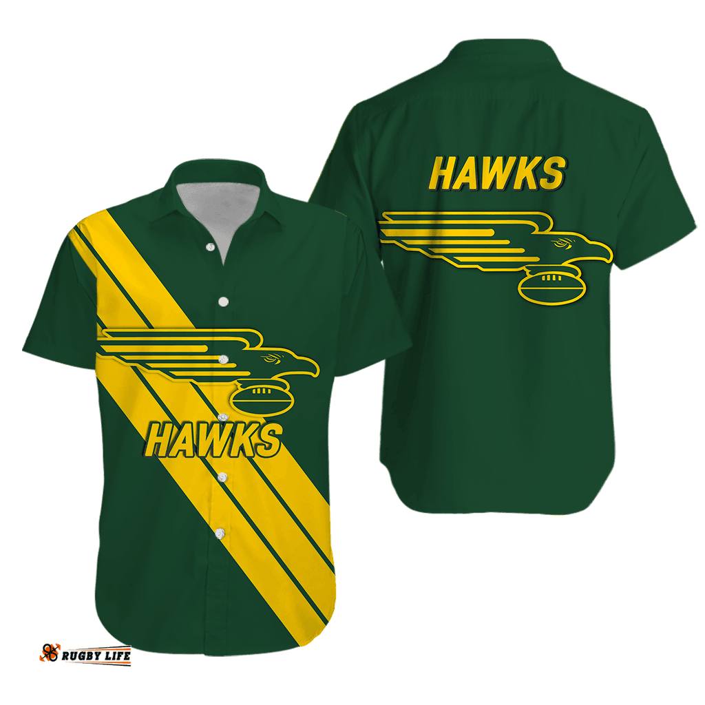 Hawks Football Augusta Margaret River Hawaiian Shirt